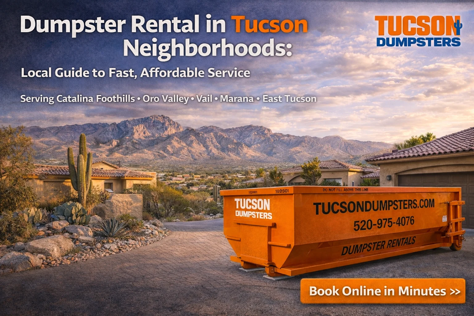 Dumpster Rental in Tucson Neighborhoods: Local Guide to Fast, Affordable Service