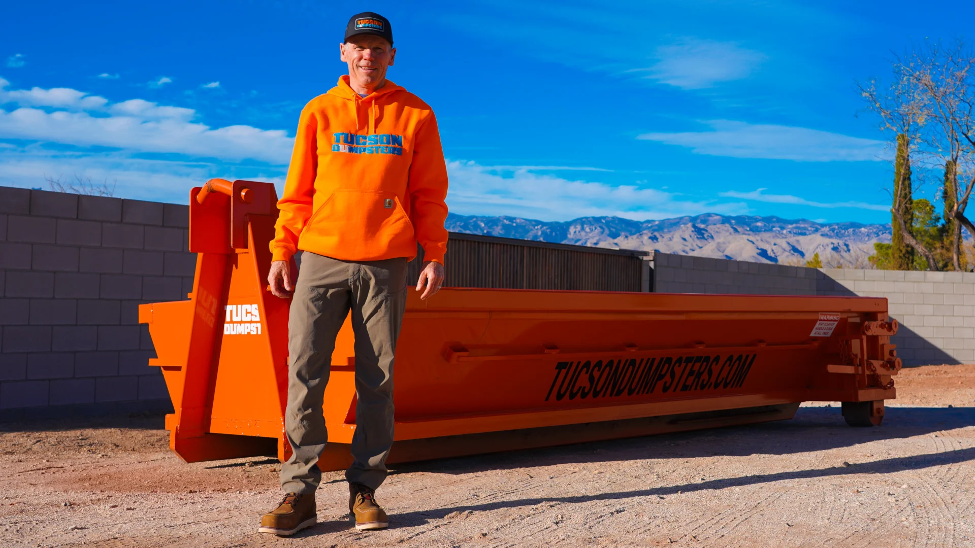 7 yard low boy dumpster in tucson
