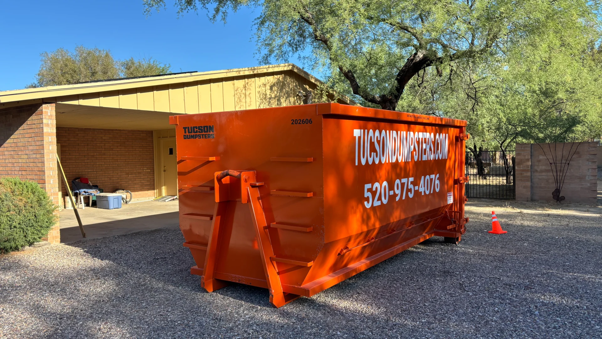 20 yard dumpster in tucson