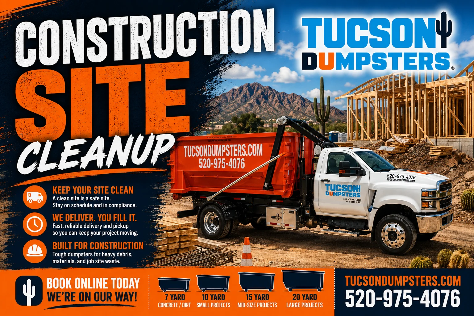 tucson az construction site cleanup Construction Site Cleanup Tucson Dumpster Rental Guide
